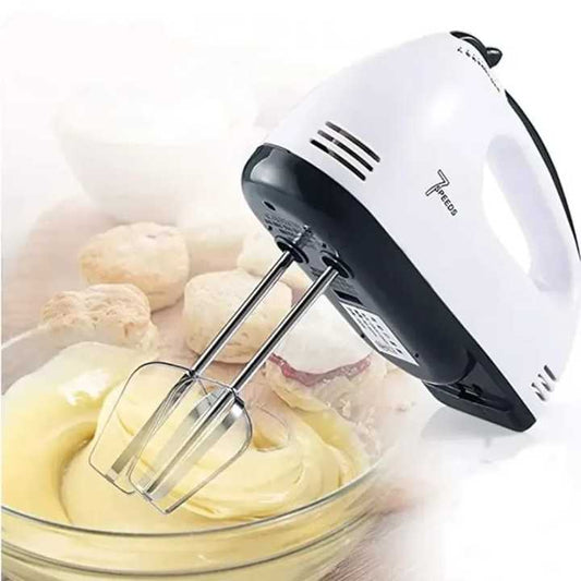 Electric Hand Mixer Egg Beater – Scarlet Handheld Mixer for Eggs, Cake Batter, Cream & Baking
