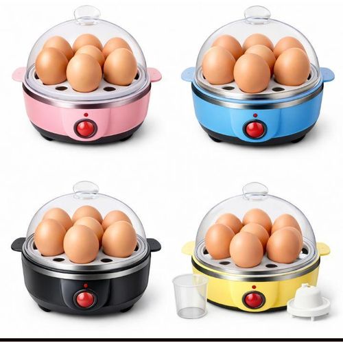 Electric Egg Boiler Cooker – Automatic Egg Cooker Machine for Soft, Medium & Hard Boiled Eggs | Quick Breakfast Kitchen Appliance
