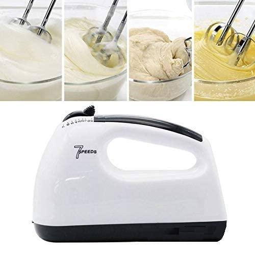 Electric Hand Mixer Egg Beater – Scarlet Handheld Mixer for Eggs, Cake Batter, Cream & Baking