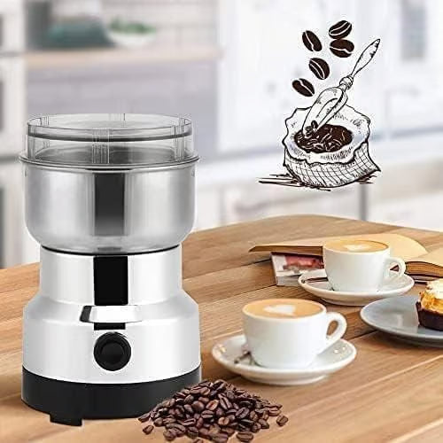 Electric Stainless Steel Grinding Milling Machine | Powerful Grain, Spice & Dry Food Grinder