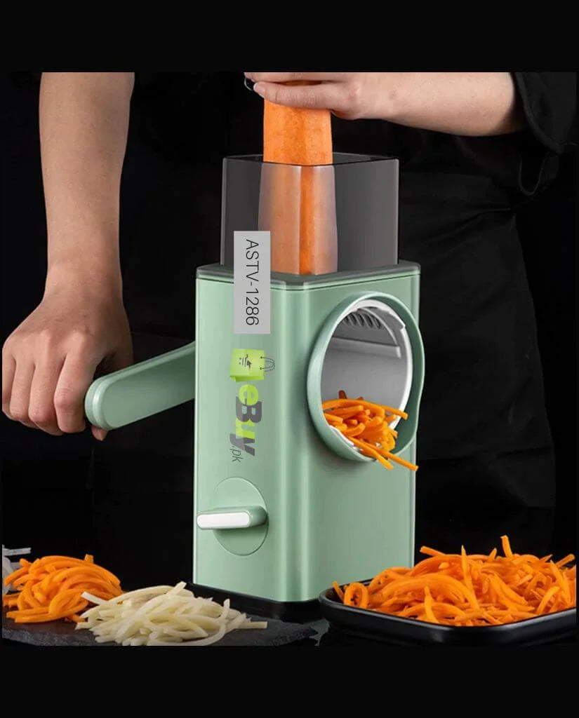Vegetable Cutter Grinder – Manual Multi-Function Vegetable Slicer, Chopper & Shredder Kitchen Tool
