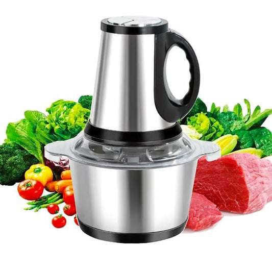 Electric Meat Grinder 2-Speed Stainless Steel | Powerful Meat Mincer & Food Chopper for Home Kitchen