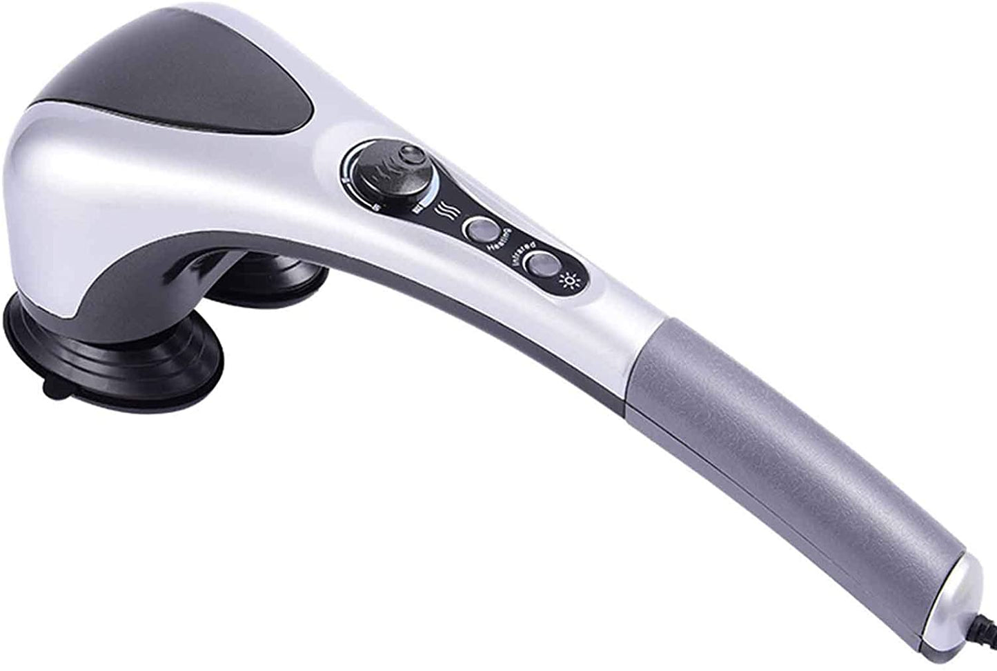 Handheld Double Head Massager – Portable Body Massage Relaxation Tool for Neck, Shoulders, Back, Arms & Legs