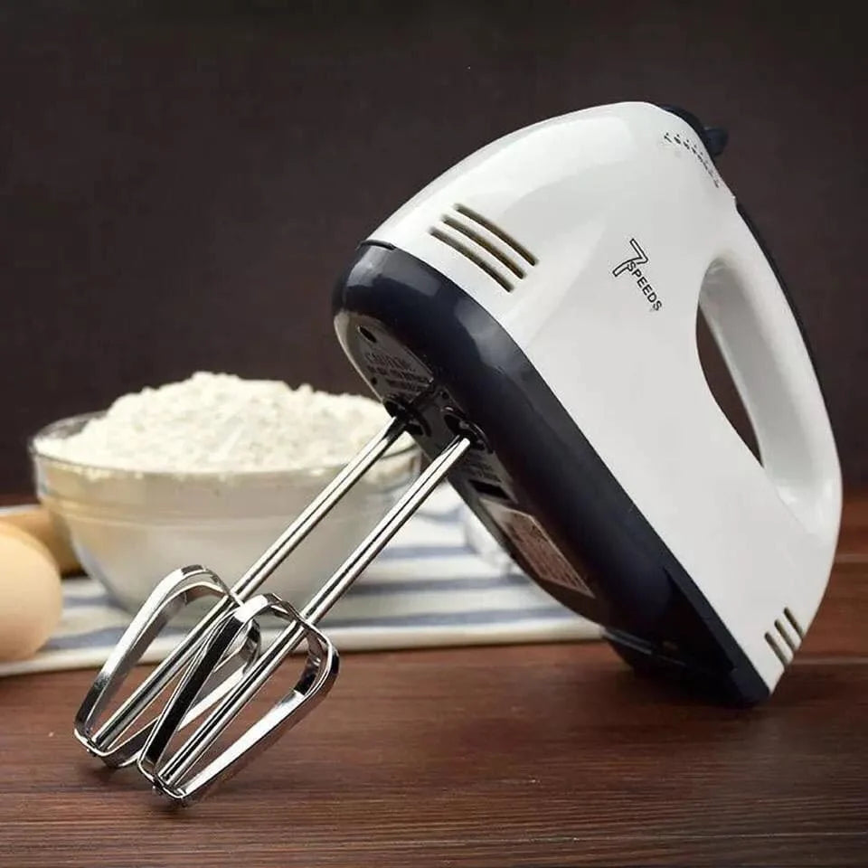 Electric Hand Mixer Egg Beater – Scarlet Handheld Mixer for Eggs, Cake Batter, Cream & Baking