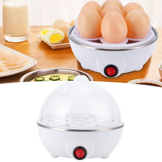Electric Egg Boiler Cooker – Automatic Egg Cooker Machine for Soft, Medium & Hard Boiled Eggs | Quick Breakfast Kitchen Appliance