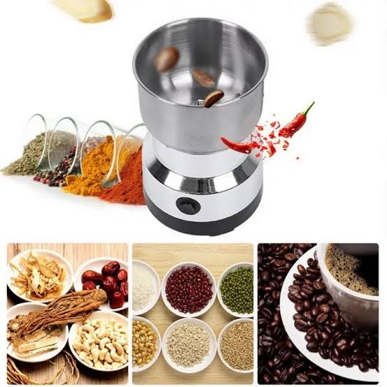 Electric Stainless Steel Grinding Milling Machine | Powerful Grain, Spice & Dry Food Grinder