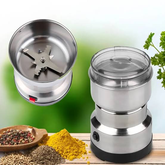 Electric Stainless Steel Grinding Milling Machine | Powerful Grain, Spice & Dry Food Grinder