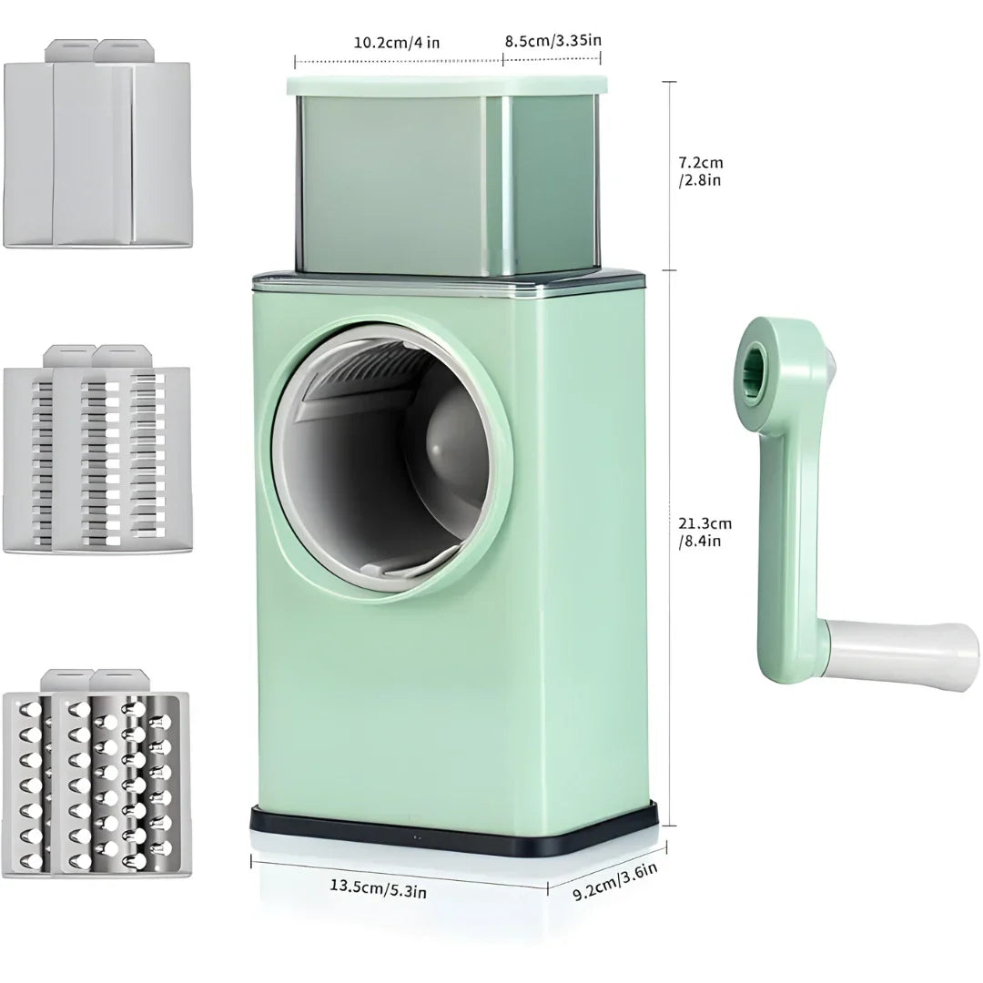 Vegetable Cutter Grinder – Manual Multi-Function Vegetable Slicer, Chopper & Shredder Kitchen Tool